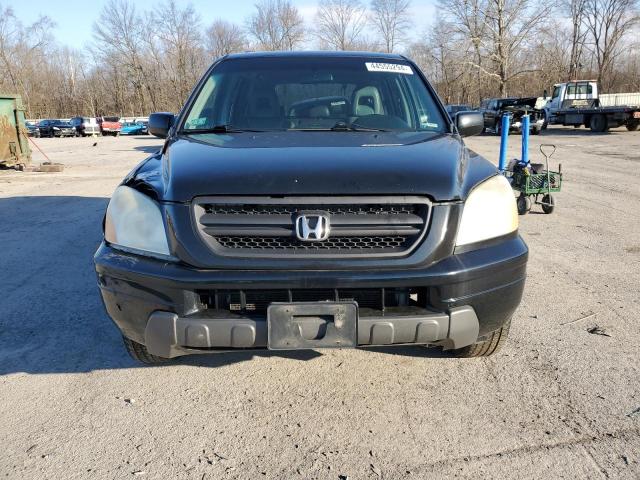 2HKYF18564H502611 - 2004 HONDA PILOT EXL BLACK photo 5