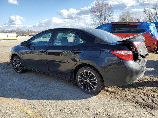 5YFBURHE0GP397680 - 2016 TOYOTA COROLLA L BLACK photo 2