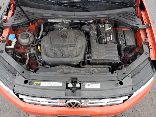 3VV0B7AX4KM004374 - 2019 VOLKSWAGEN TIGUAN S ORANGE photo 11