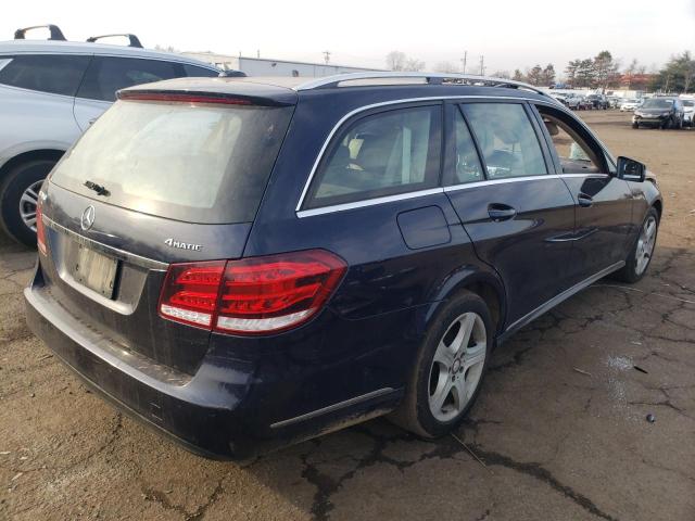 WDDHH8JB7GB316672 - 2016 MERCEDES-BENZ E 350 4MATIC WAGON BLUE photo 3