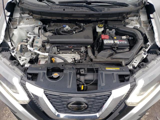 JN8AT2MV0KW380572 - 2019 NISSAN ROGUE S SILVER photo 11