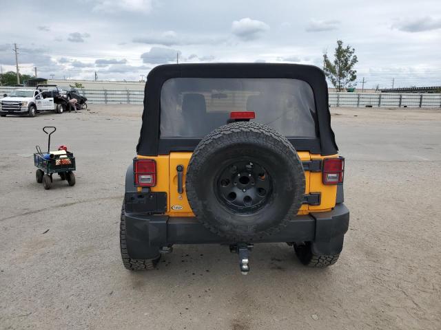 1C4BJWDG9CL183661 - 2012 JEEP WRANGLER U SPORT ნარინჯისფერი ფოტო 6