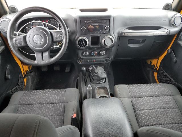 1C4BJWDG9CL183661 - 2012 JEEP WRANGLER U SPORT ნარინჯისფერი ფოტო 8