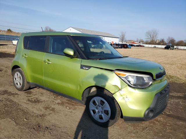 KNDJN2A27E7731766 - 2014 KIA SOUL GREEN photo 4