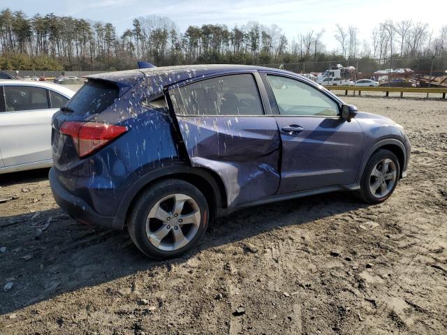 3CZRU5H56HM721404 - 2017 HONDA HR-V EX BLUE photo 3