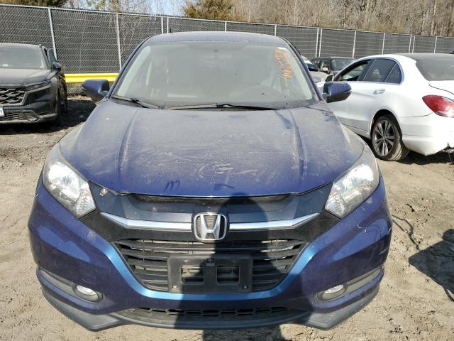 3CZRU5H56HM721404 - 2017 HONDA HR-V EX BLUE photo 5