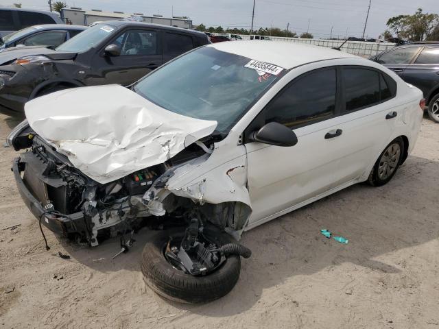 3KPA24AB6JE063280 - 2018 KIA RIO LX WHITE photo 1