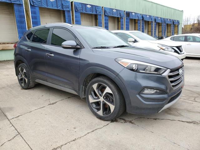 KM8J3CA21HU338603 - 2017 HYUNDAI TUCSON LIMITED GRAY photo 4