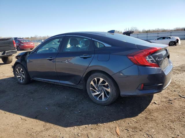 2HGFC2F77JH589094 - 2018 HONDA CIVIC EX BLUE photo 2