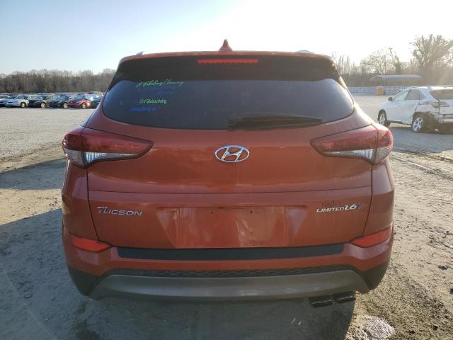 KM8J33A22GU210840 - 2016 HYUNDAI TUCSON LIMITED ORANGE photo 6