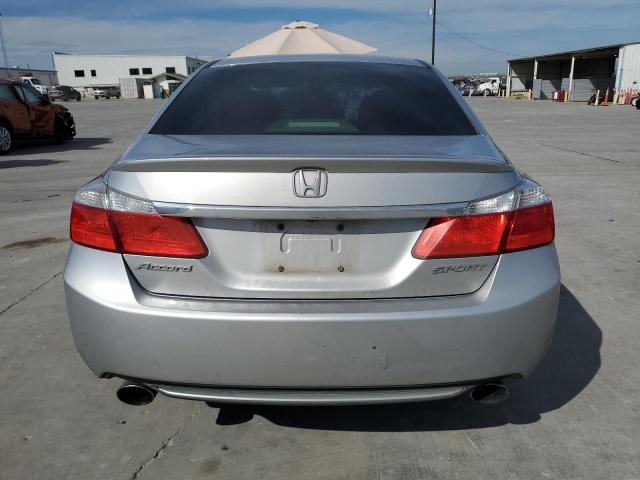 1HGCR2F5XDA273711 - 2013 HONDA ACCORD SPORT SILVER photo 6