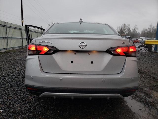 3N1CN8EV2ML866215 - 2021 NISSAN VERSA SV SILVER photo 6