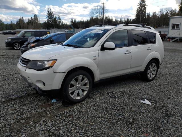 JA4MT41X88Z005671 - 2008 MITSUBISHI OUTLANDER XLS WHITE photo 1