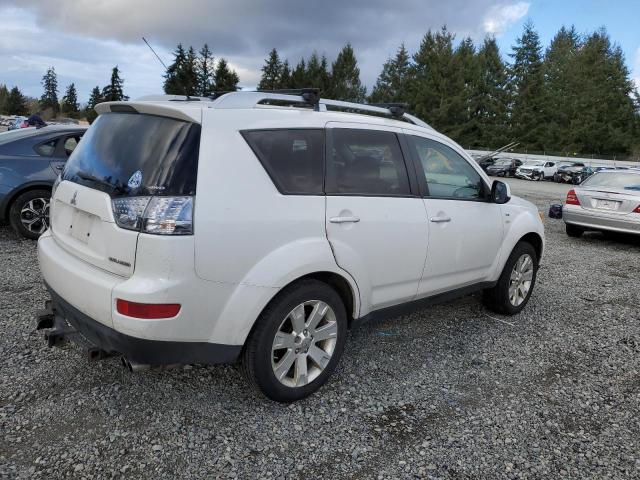 JA4MT41X88Z005671 - 2008 MITSUBISHI OUTLANDER XLS WHITE photo 3