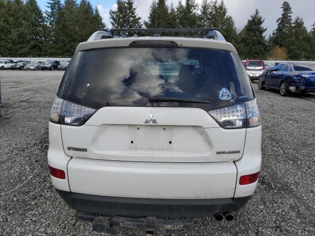 JA4MT41X88Z005671 - 2008 MITSUBISHI OUTLANDER XLS WHITE photo 6