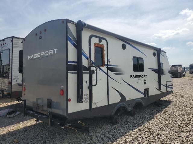 4YDT22129MD412237 - 2021 KEYSTONE PASSPORT WHITE photo 4