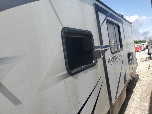 4YDT22129MD412237 - 2021 KEYSTONE PASSPORT WHITE photo 9