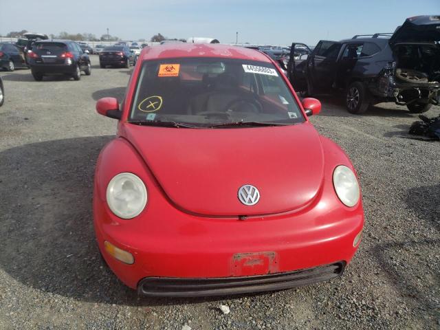 3VWBK21C22M442962 - 2002 VOLKSWAGEN NEW BEETLE GL RED photo 5