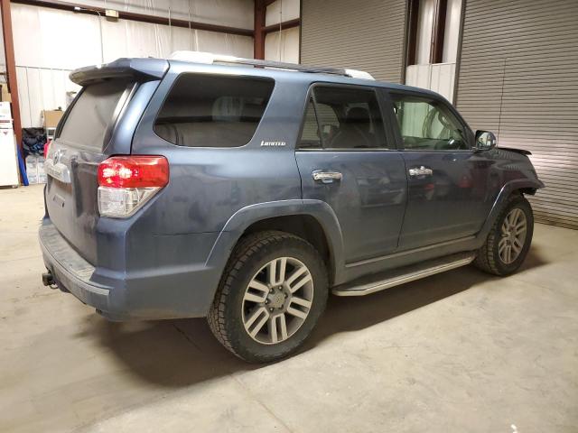 JTEBU5JR8B5039587 - 2011 TOYOTA 4RUNNER SR5 BLUE photo 3