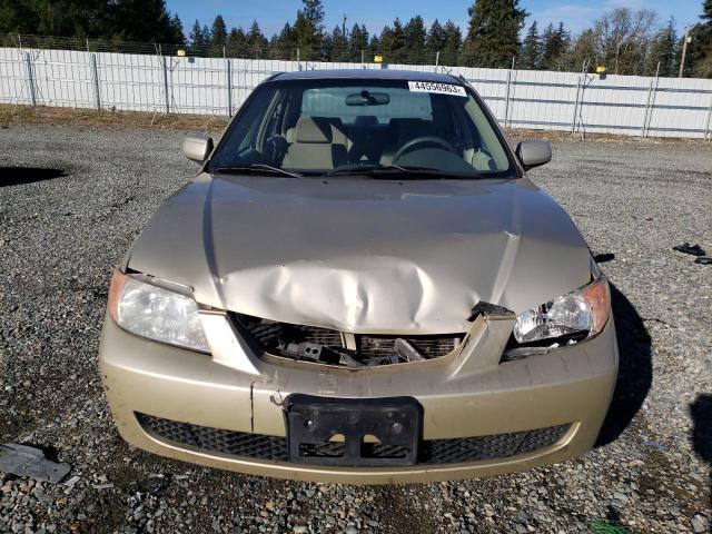 JM1BJ225421589030 - 2002 MAZDA PROTEGE DX GOLD photo 5