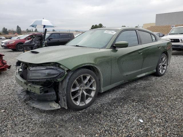 2C3CDXHG2LH109110 - 2020 DODGE CHARGER GT GREEN photo 1