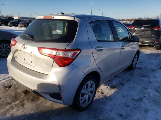 VNKKTUD33JA094633 - 2018 TOYOTA YARIS L SILVER photo 3