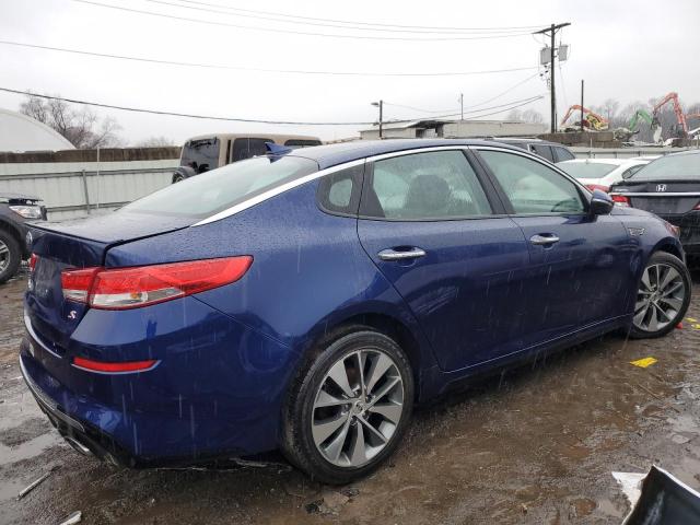 5XXGT4L31KG296568 - 2019 KIA OPTIMA LX BLUE photo 3