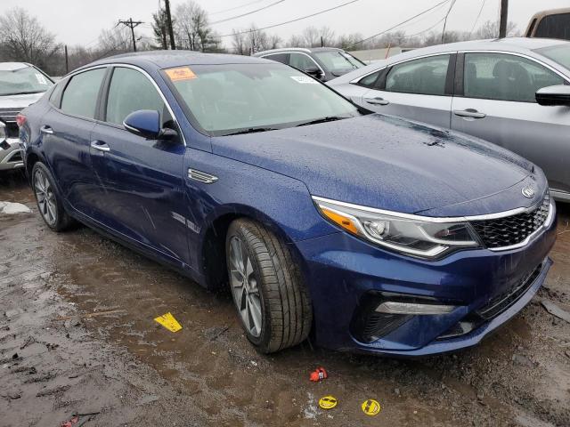 5XXGT4L31KG296568 - 2019 KIA OPTIMA LX BLUE photo 4