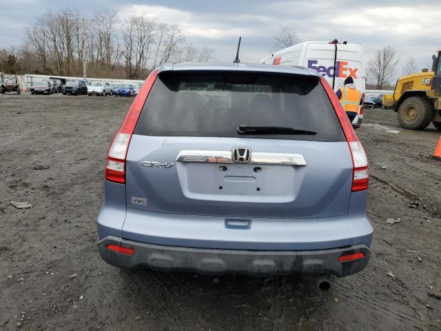 JHLRE38537C054561 - 2007 HONDA CR-V EX BLUE photo 6