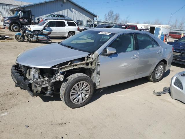 4T1BF1FK1CU023253 - 2012 TOYOTA CAMRY BASE SILVER photo 1