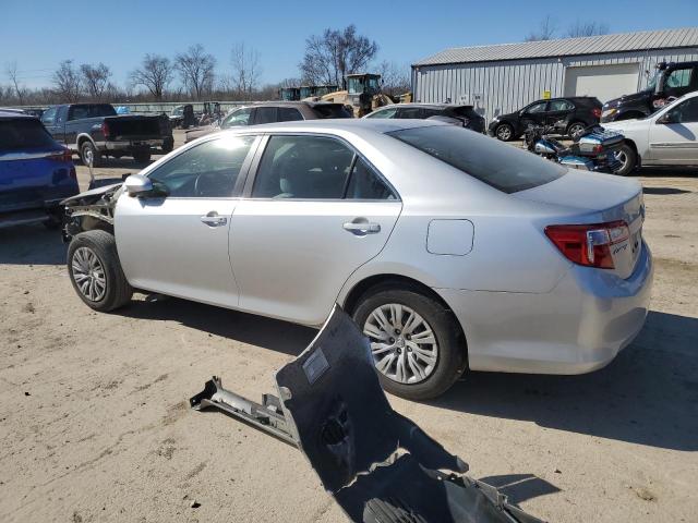 4T1BF1FK1CU023253 - 2012 TOYOTA CAMRY BASE SILVER photo 2