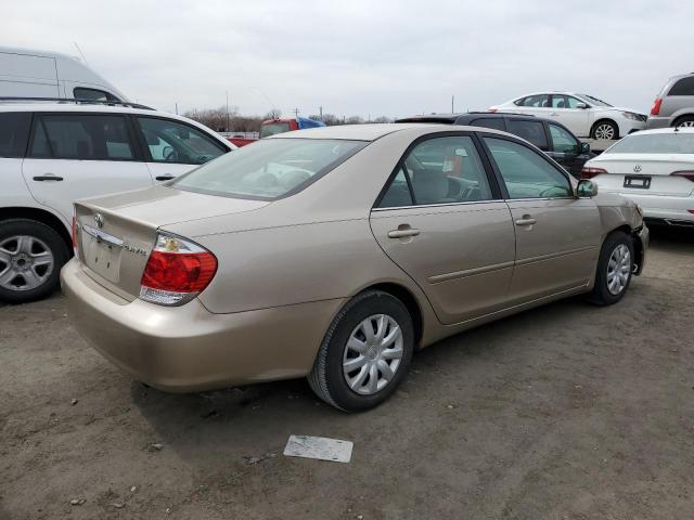 4T1BE30K15U516831 - 2005 TOYOTA CAMRY LE GOLD photo 3