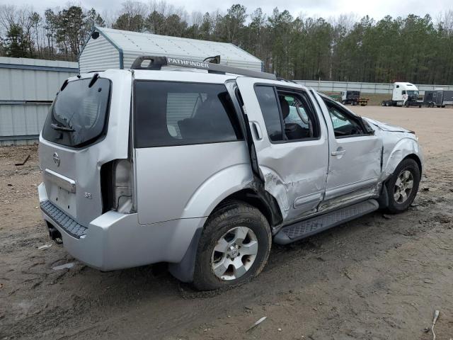 5N1AR18U06C668780 - 2006 NISSAN PATHFINDER LE ვერცხლისფერი ფოტო 3