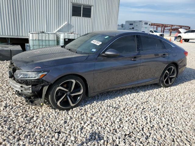 1HGCV1F33KA113381 - 2019 HONDA ACCORD SPORT GRAY photo 1