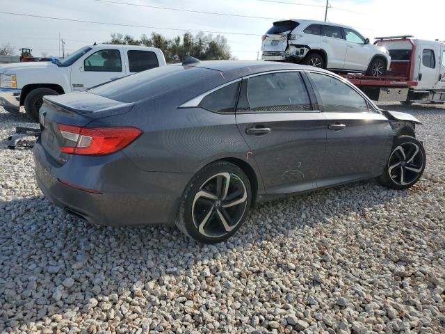 1HGCV1F33KA113381 - 2019 HONDA ACCORD SPORT GRAY photo 3