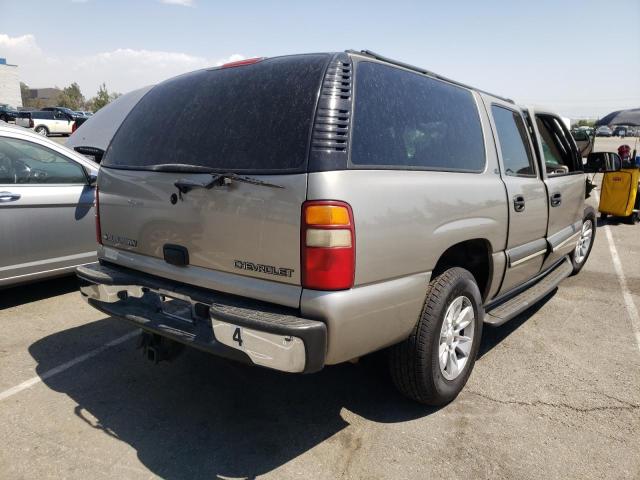 3GNEC16Z52G203979 - 2002 CHEVROLET SUBURBAN C1500 TAN photo 4