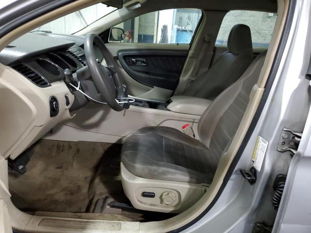 1FAHP2DW0BG187376 - 2011 FORD TAURUS SE SILVER photo 7