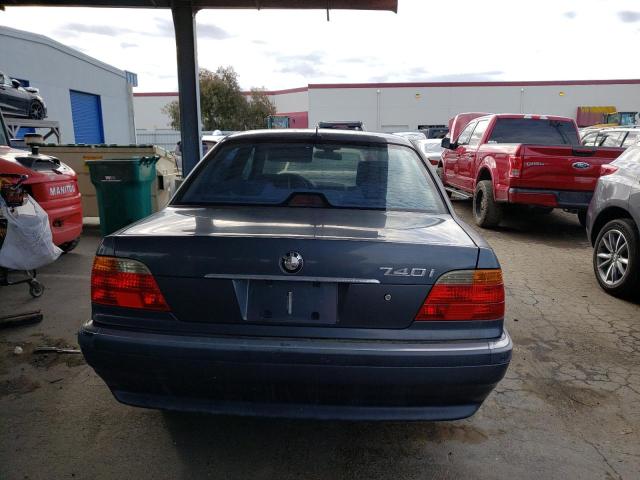 WBAGG8340YDN76616 - 2000 BMW 740 I AUTOMATIC GRAY photo 6