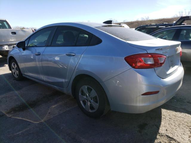 3G1BC5SM9HS556186 - 2017 CHEVROLET CRUZE LS SILVER photo 2