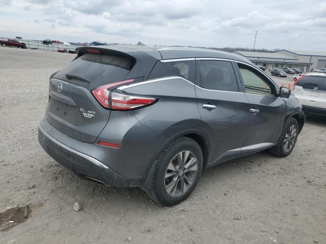 5N1AZ2MH9FN220783 - 2015 NISSAN MURANO S GRAY photo 3