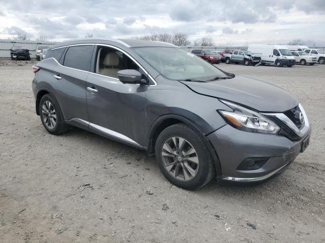 5N1AZ2MH9FN220783 - 2015 NISSAN MURANO S GRAY photo 4