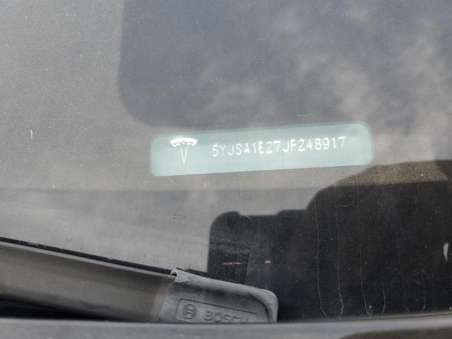 5YJSA1E27JF248917 - 2018 TESLA MODEL S Qara foto 12