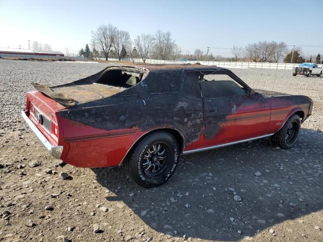 3F01H120544 - 1973 FORD MUSTANG RED photo 3