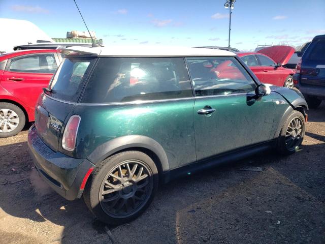 WMWRE33556TL19352 - 2006 MINI COOPER S GREEN photo 3