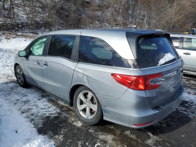 5FNRL6H75JB095497 - 2018 HONDA ODYSSEY EXL GRAY photo 2