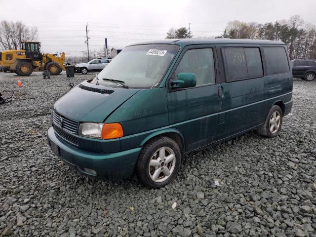 WV2MB47073H038485 - 2003 VOLKSWAGEN EUROVAN MV GREEN photo 1