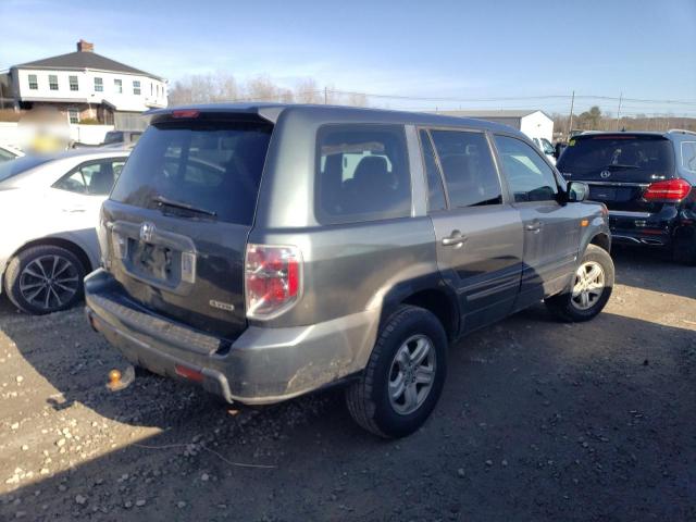 2HKYF18106H529951 - 2006 HONDA PILOT LX BLUE photo 3