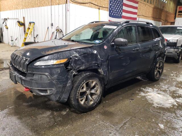 1C4PJMBS3HW622490 - 2017 JEEP CHEROKEE TRAILHAWK GRAY photo 1