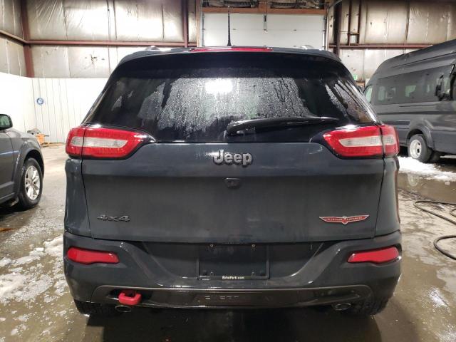 1C4PJMBS3HW622490 - 2017 JEEP CHEROKEE TRAILHAWK GRAY photo 6