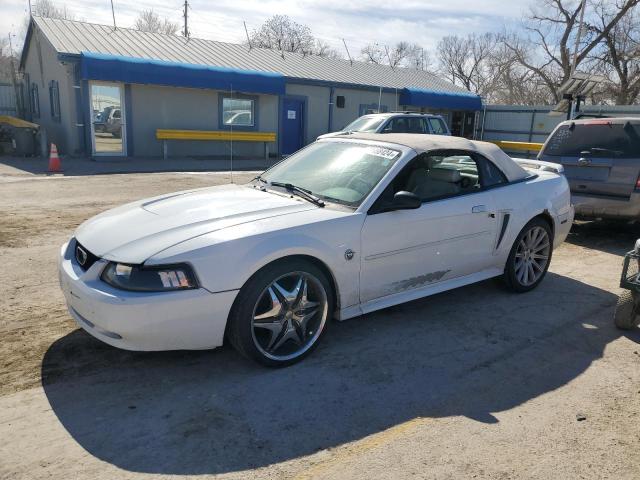 1FAFP44624F215111 - 2004 FORD MUSTANG WHITE photo 1
